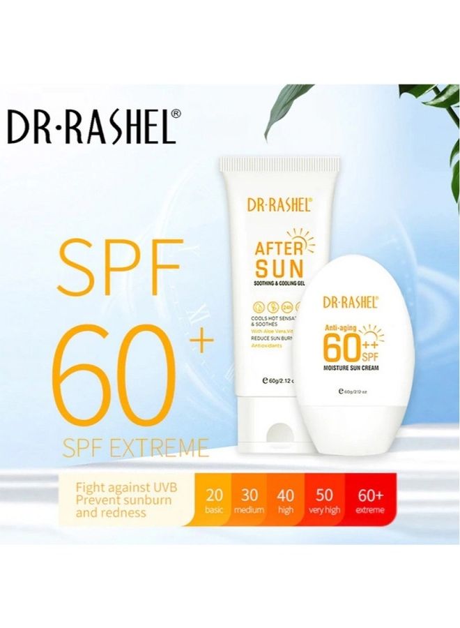 DR. RASHEL Anti-Aging 60++ SPF Sun Protection Kit 60grams - Image 2