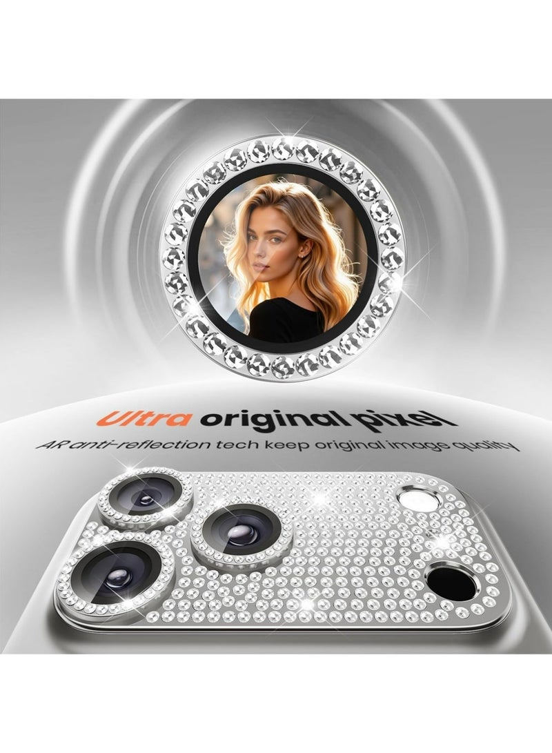 إكس ليفيل آيفون 17 برو كاميرا عدسة حماية الماس بلينج - [ليس من السهل السقوط] [الامتصاص القوي] جليتر معدن سبيكة الألومنيوم الكاميرا الخلفية غطاء الشاشة الملحقات ، البرتقال الكوني - Image 2