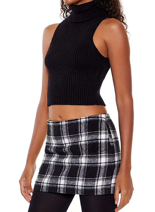 FOREVER 21 Turtleneck Sweater-Knit Tank Top  - Image 2