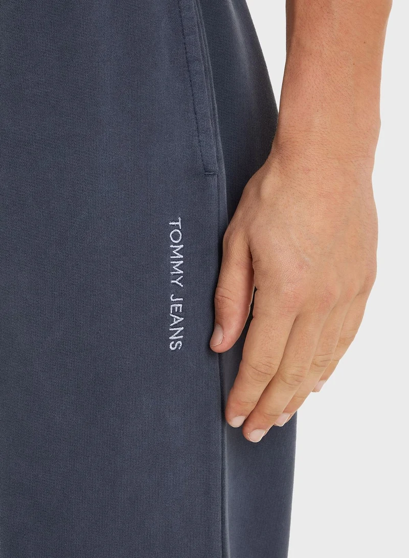 TOMMY JEANS Drawstring Relaxed Fit Sweatpants