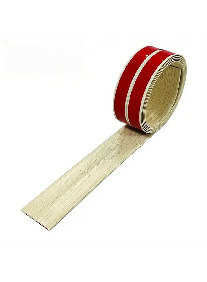 Self Adhesive Corner Guard Reusable PVC Edge Protector Maple Grain 4cm x 2m Roll - Image 3