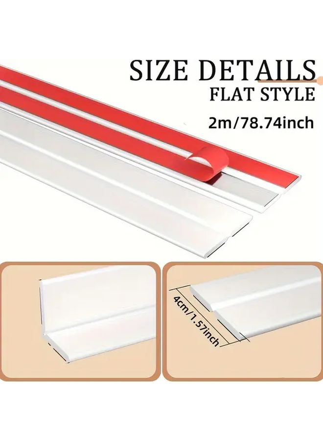 Self Adhesive Corner Guard Reusable PVC Edge Protector Maple Grain 4cm x 2m Roll - Image 5