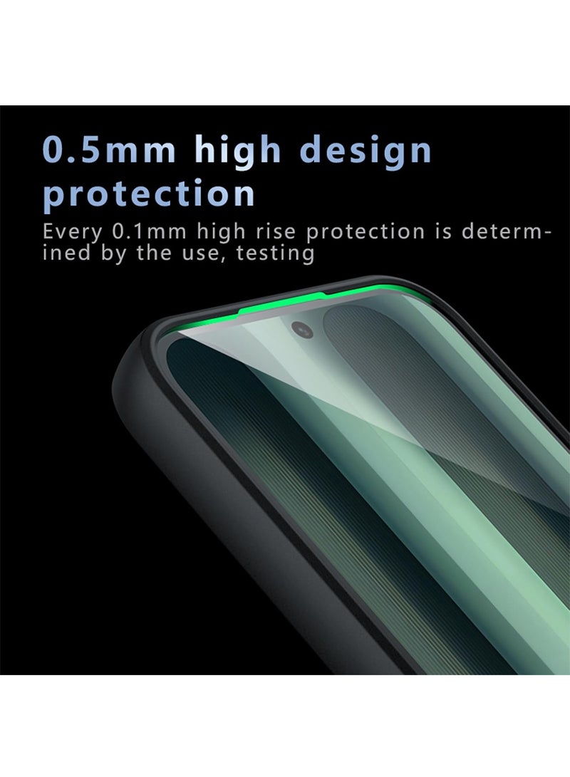 Adando For Oneplus 15 Case, Magnetic Wireless Charging Matte Smooth Shockproof Hard Back Cover (Black) - Image 5