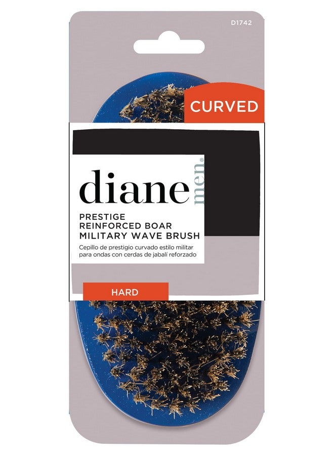 Diane فرشاة عسكرية متموجة من شعر الخنزير القاسي المعزز من إيان بريستيج D1742 - Image 5