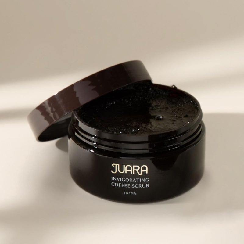 JUARA Invigorating Coffee Scrub - 8 oz Exfoliating Body Scrub with Antioxidant Benefits - Image 5