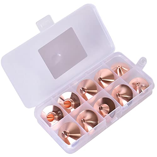 MIMIRACLE Laser Nozzle for CO2 Fiber Laser Raytools Head D32mm Single Layer Caliber 1.5mm Brass 10PCS - Image 1