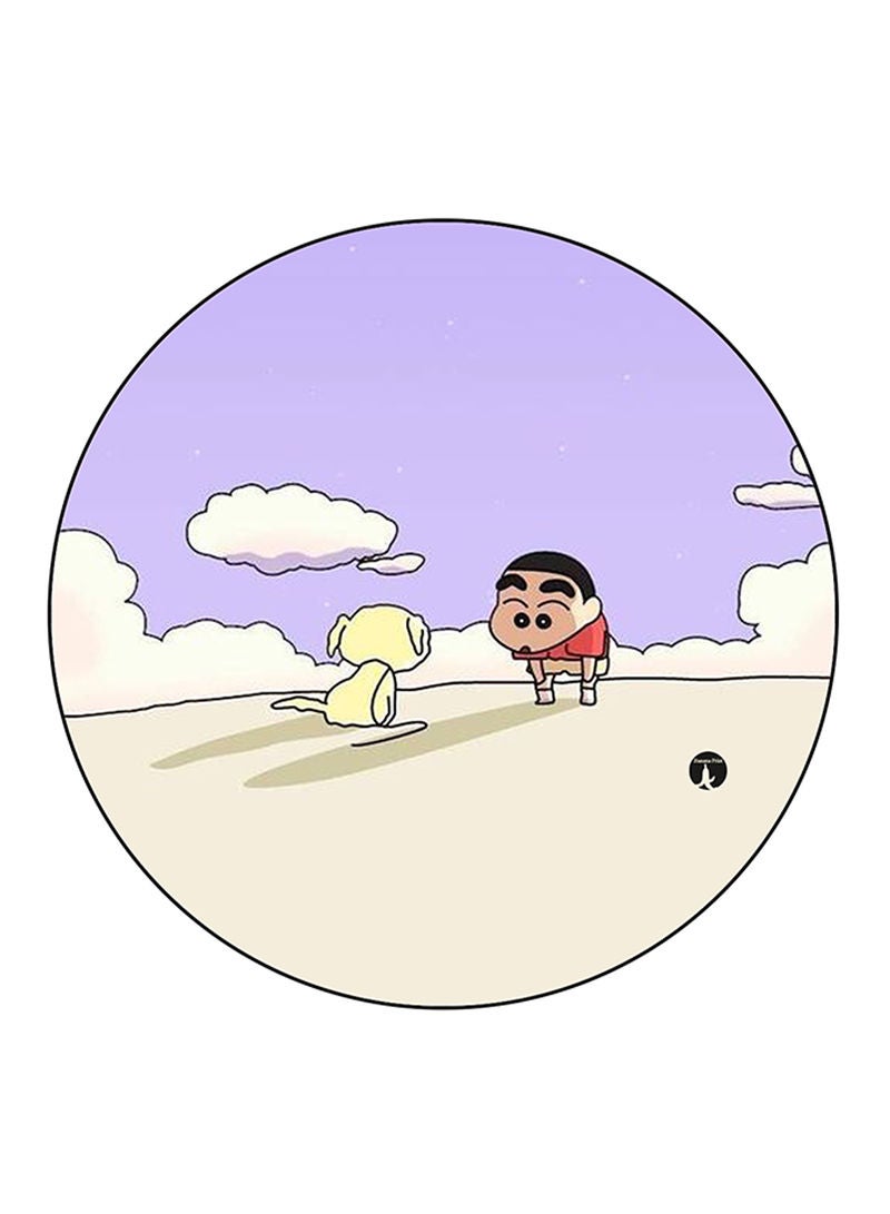 RKN Anime Shin Chan Printed Mouse Pad Multicolour