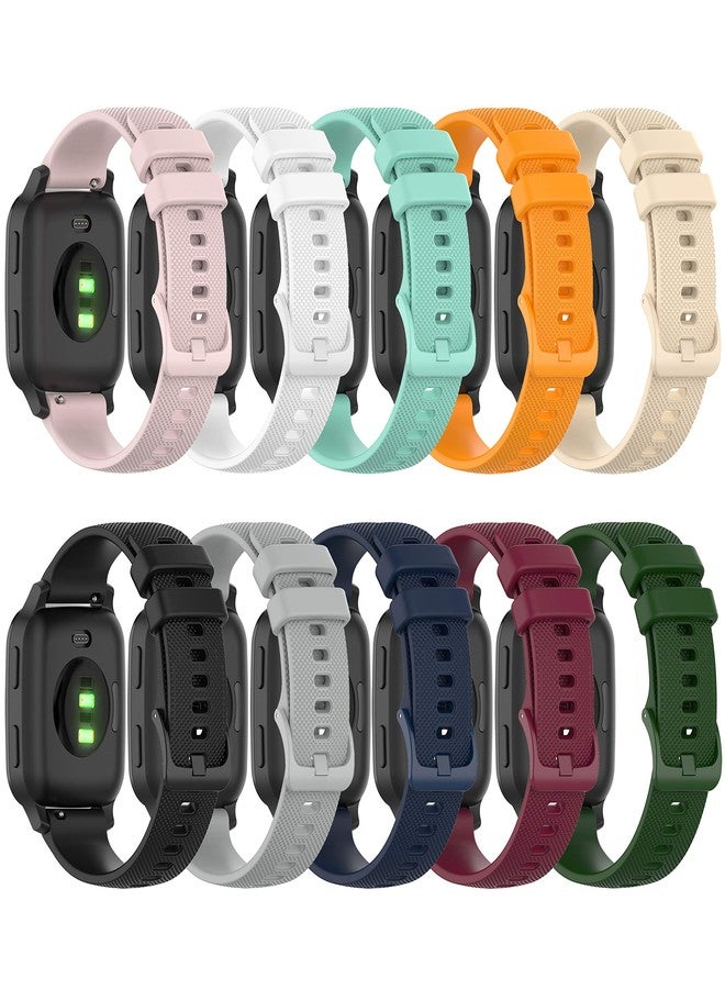 QGHXO سوار بديل من السيليكون الناعم لساعة Garmin Venu Sq 2/Music، مناسب لساعة Garmin Venu 2 Plus (بدون جهاز تتبع). - Image 2