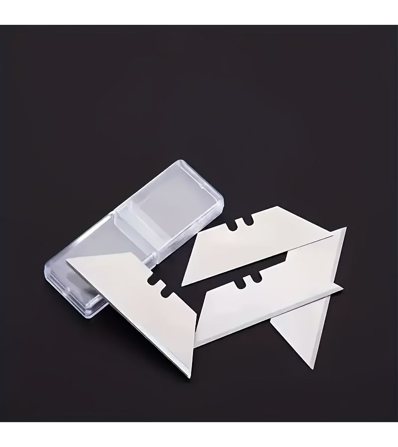 59pcs Heavy Duty Steel Trapezoidal Blades Multipurpose Precision Cutting Tool - Image 4