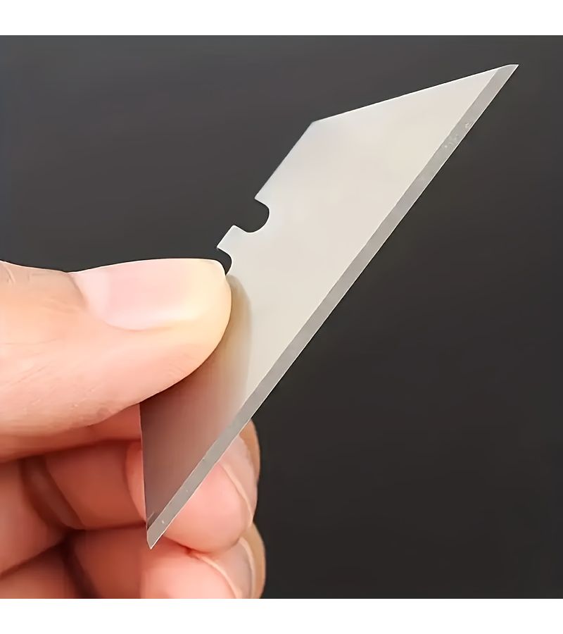 59pcs Heavy Duty Steel Trapezoidal Blades Multipurpose Precision Cutting Tool - Image 3