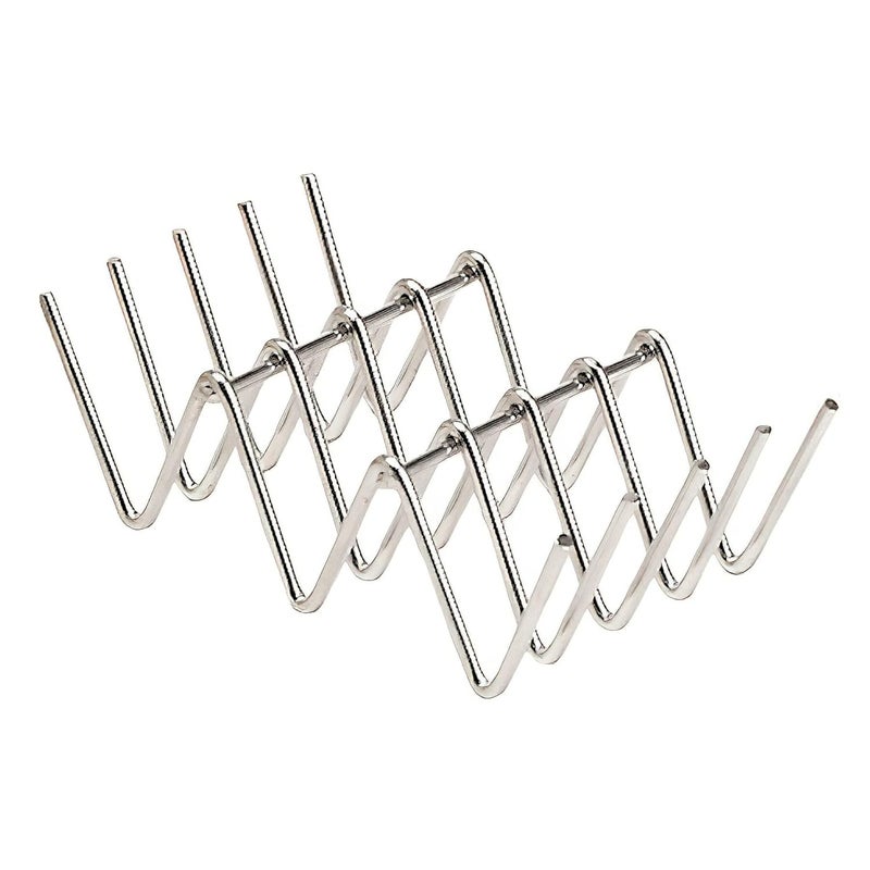 Get G.E.T. 4-81823 Stainless Steel Taco Holder / Stand, Holds 3 Tacos - Image 1