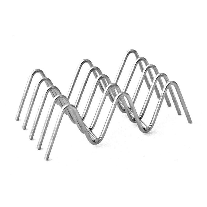 Get G.E.T. 4-81823 Stainless Steel Taco Holder / Stand, Holds 3 Tacos - Image 4