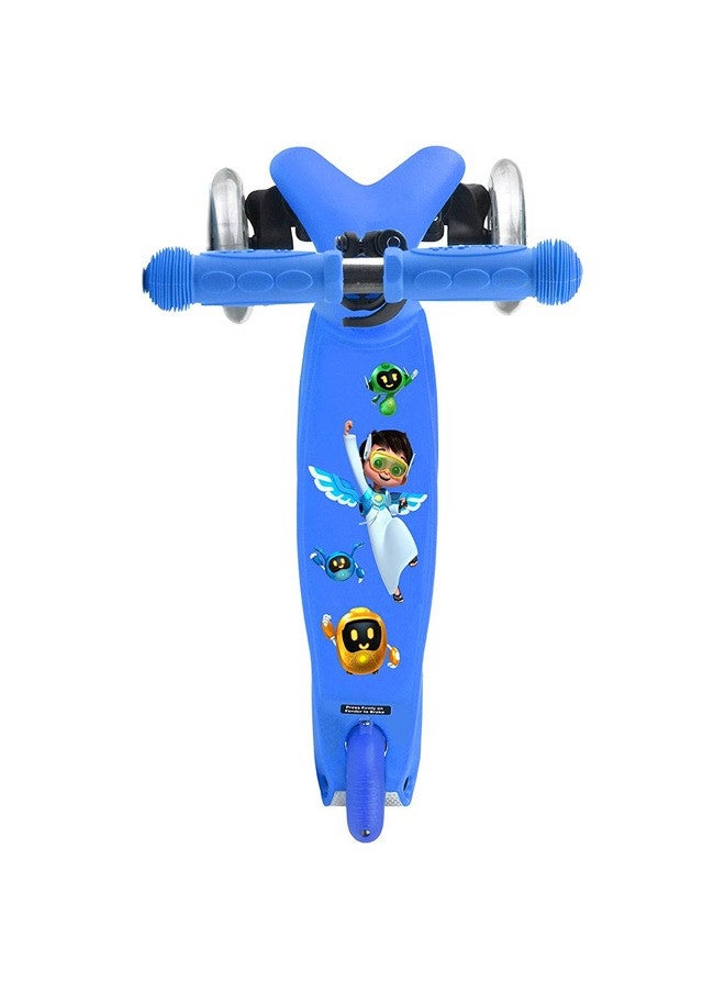 Micro Micro - Mini Micro Alif Expo 2020 Scooter - Blue | Scooter for Kids | Kids Scooter | Scooter with LED Wheels | Scooter for Kids 3-5 Years  - Image 4