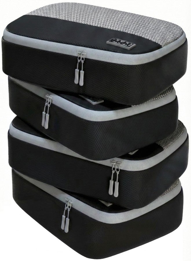 Dot&Dot Dot¨ Medium Packing Cubes for Suitcases - 4 Pcs set of Packing Cubes for Travel - Packing Cubes for Carry on Suitcase Organizer Bags - Travel Cubes Travel Organizer Bags for Luggage - Image 1