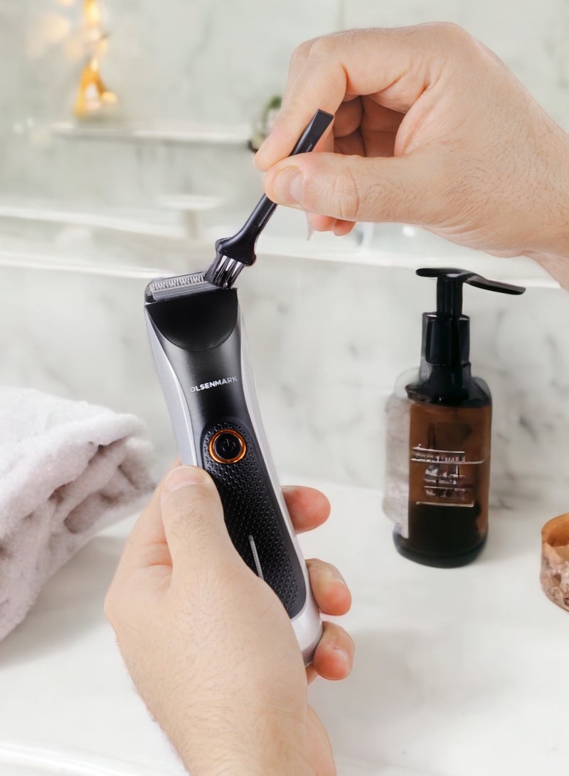 Olsermark Olsenmark Professional Hair Groomer and Trimmer OMTR4105, Li-ion Battery and 60 min Working Time, Detachable Blades and Waterproof - Image 3