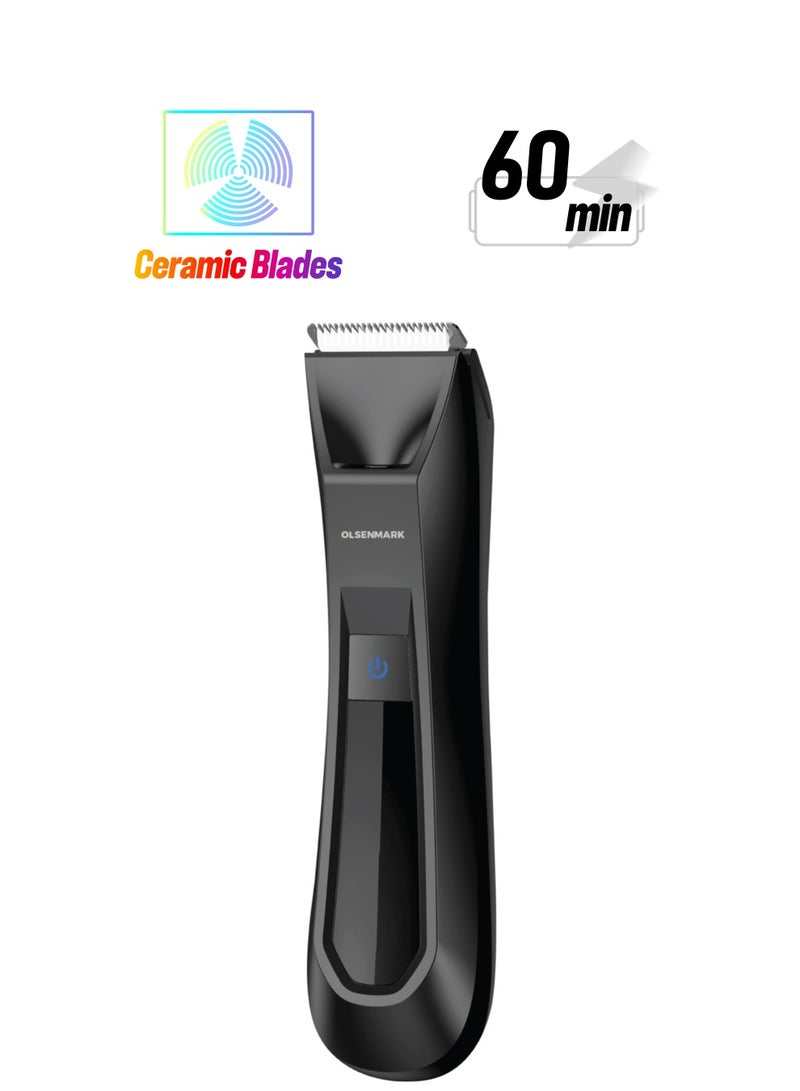 Olsermark Olsenmark Professional Hair Groomer and Trimmer OMTR4105, Li-ion Battery and 60 min Working Time, Detachable Blades and Waterproof - Image 1