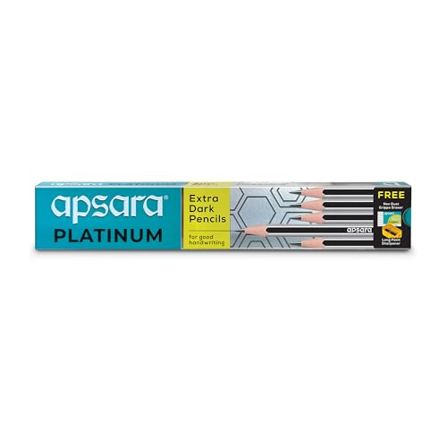 Apsara Platinum Extra Dark Pencils - Pack of 10 - Image 1