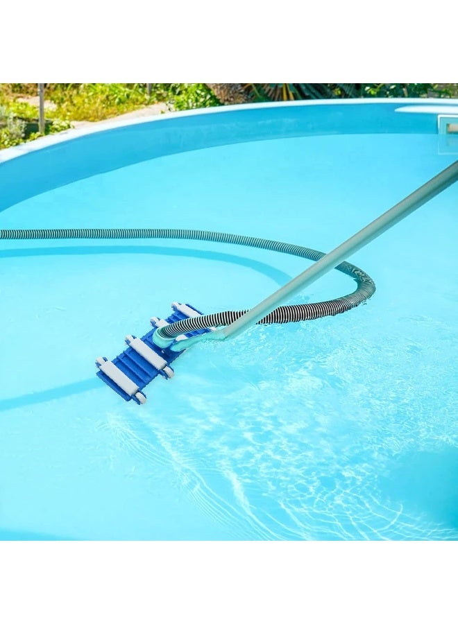 Generic Uoark Pool Vacuum Head with Wheels, 14" Heavy Duty Head, Flexible Swimming Pool Vacuum Head with Swivel (Pole not Included)  - Image 3
