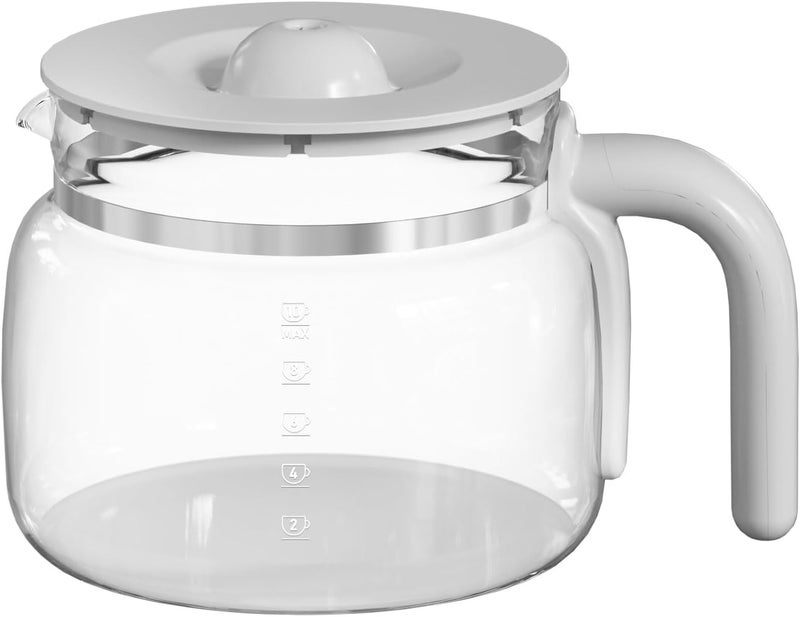 Shonshon 10 Cup Coffee Maker Carafe Replacement Pot Compatible with Smeg DCGC01 Overflow Coffee Maker DCF02 DCG01 - Image 1