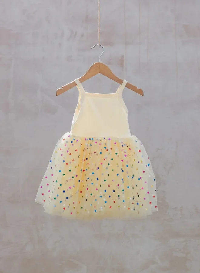 Bob & Blossom Confetti Tulle Party Dress