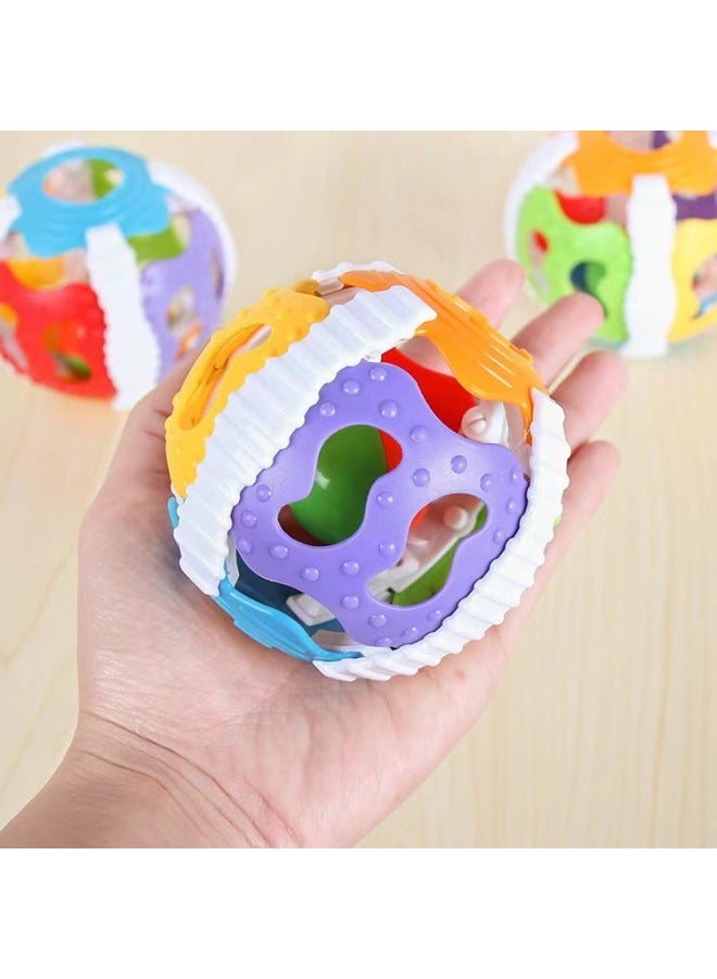 LM Baby Toy 0-1 Year Old Cartoon Hand Rattle Bells Educational Teeth Gum Soothing Grasping Toy Newborn Gift - Image 2
