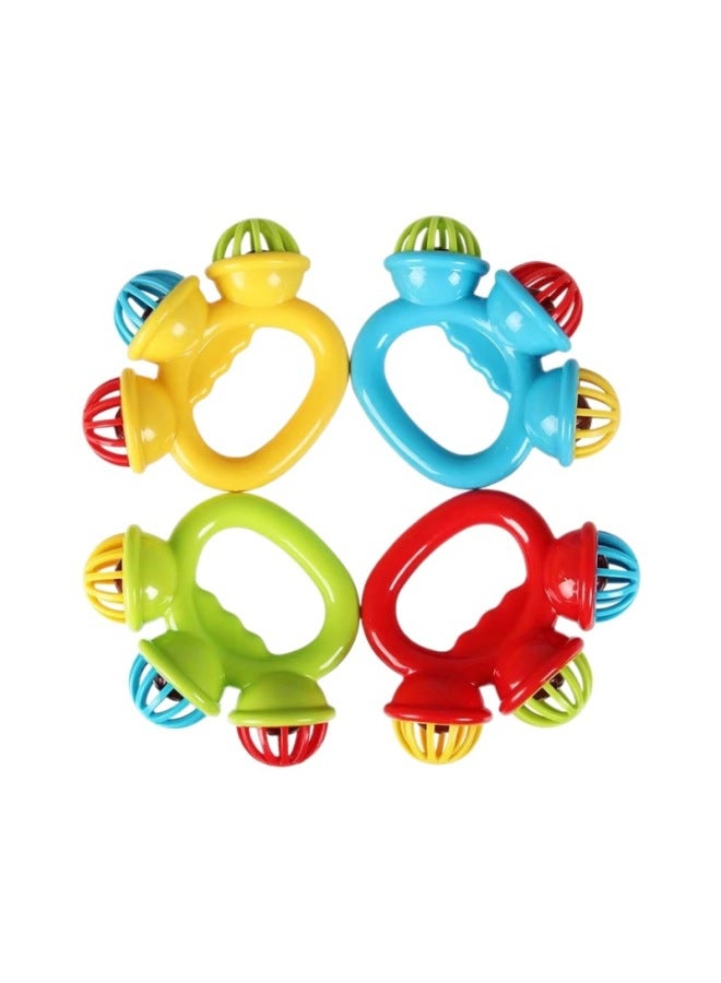 LM Baby Toy 0-1 Year Old Cartoon Hand Rattle Bells Educational Teeth Gum Soothing Grasping Toy Newborn Gift - Image 5