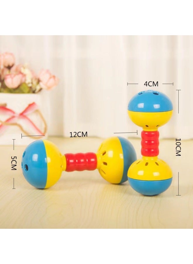 LM Baby Toy 0-1 Year Old Cartoon Hand Rattle Bells Educational Teeth Gum Soothing Grasping Toy Newborn Gift - Image 4