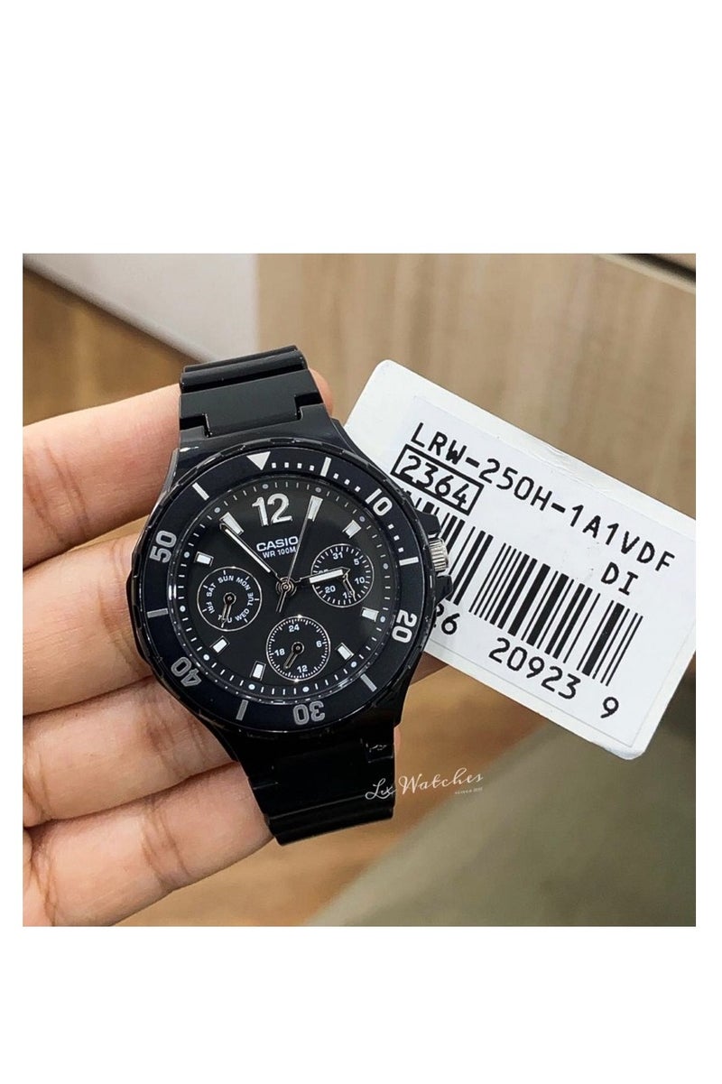 كاسيو ساعة يد من ستانلس ستيل كرونوغراف LRW-250H-1A1VDF - Image 3