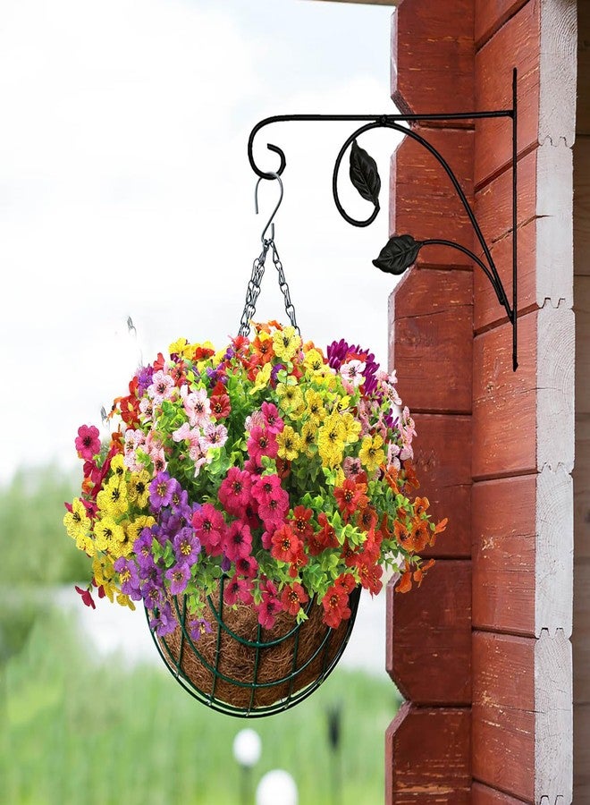 Pseutio Artificial Faux Plants Flowers for Outdoors UV Resistant Fake Plants Flowers 12 Bundles Spring Artificial for Outdoors Home Decor - Image 5