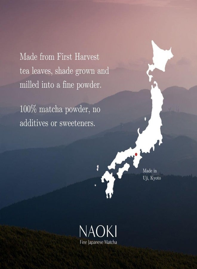 Naoki Matcha Superior Ceremonial Blend – Authentic Japanese First Harvest Ceremonial Grade Matcha Green Tea Powder from Uji, Kyoto (100g / 3.5oz) - Image 3