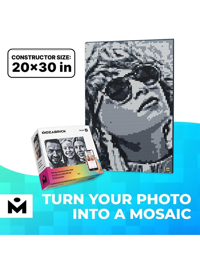 موزابرك  موزابريك - مجموعة بناء الصور موديل M -  ملونة   
51x76 cm
8700 قطعة - Image 2