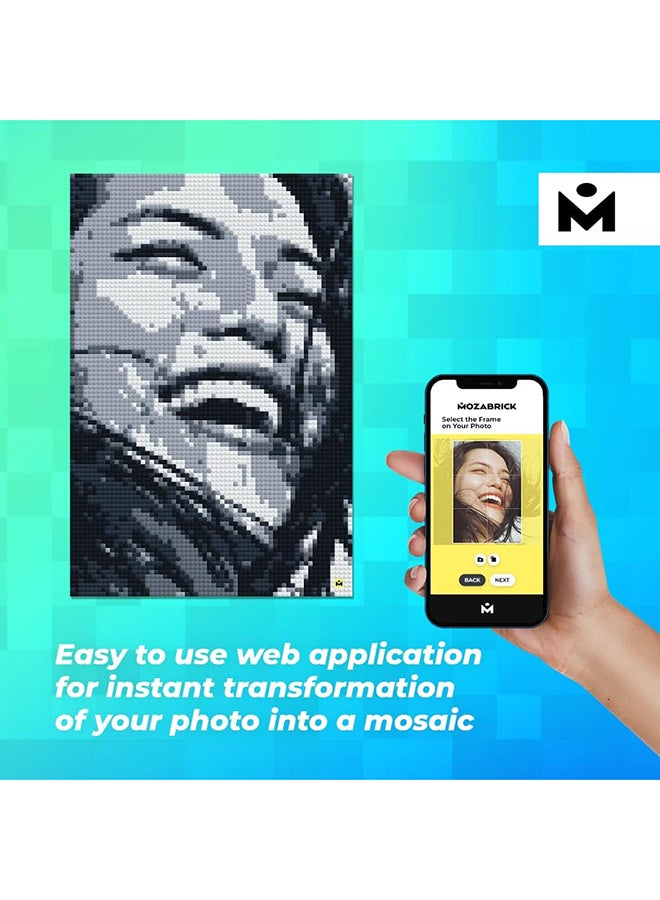 موزابرك  موزابريك - مجموعة بناء الصور موديل M -  ملونة   
51x76 cm
8700 قطعة - Image 3