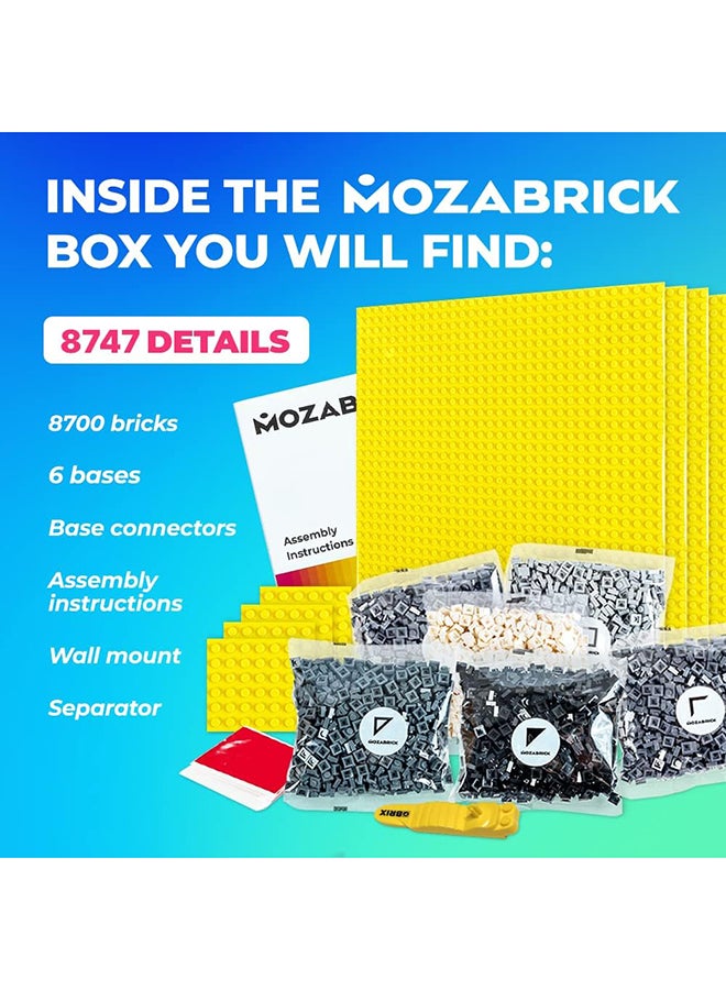 موزابرك  موزابريك - مجموعة بناء الصور موديل M -  ملونة   
51x76 cm
8700 قطعة - Image 5