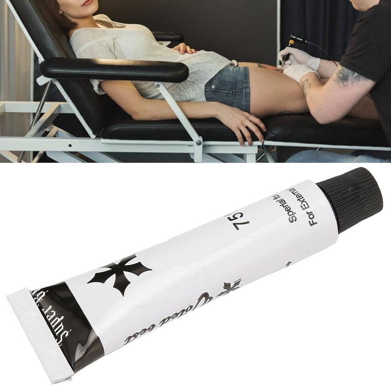 كلاراكو كريم تخدير موضعي للوشم 10 غرام، كريم للوشم، تخدير سريع وعميق لتخفيف الألم والانزعاج والوجع، مناسب للوشم وفن الجسم ومستلزمات المكياج الدائم - Image 2