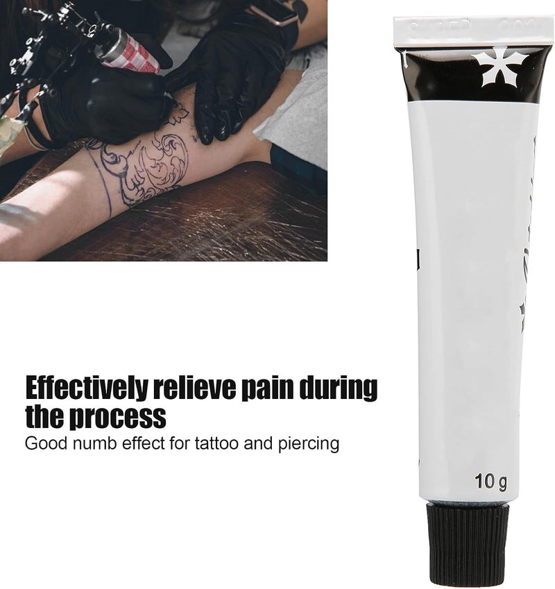 كلاراكو كريم تخدير موضعي للوشم 10 غرام، كريم للوشم، تخدير سريع وعميق لتخفيف الألم والانزعاج والوجع، مناسب للوشم وفن الجسم ومستلزمات المكياج الدائم - Image 4