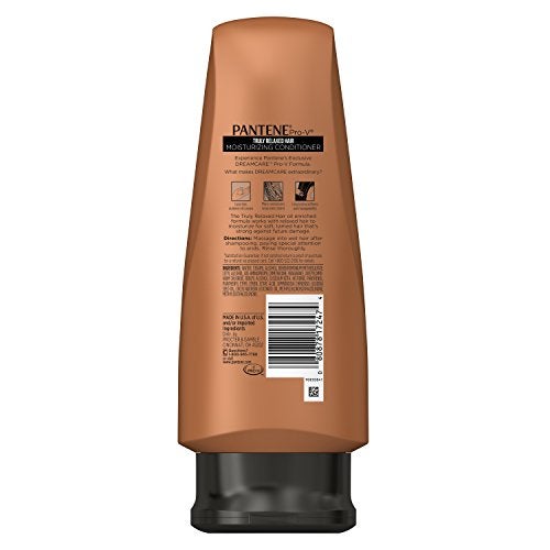 Pantene ProV Truly Relaxed Hair Moisturizing Conditioner, 12 Fl Oz - Image 2