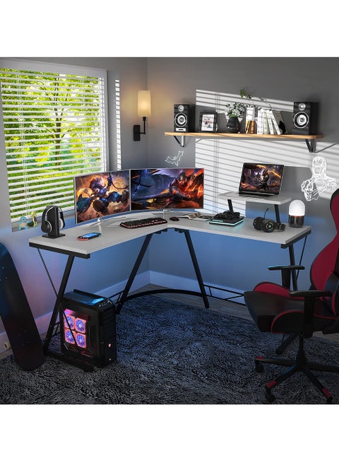 L-Shaped Computer Desk Gaming Table Gaming Desk 129 * 129CM