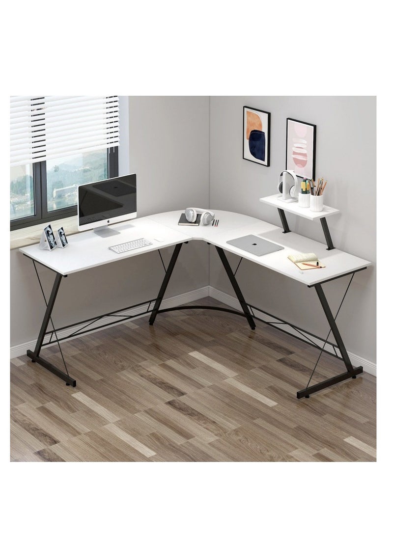 Generic - L-Shaped Computer Desk Gaming Table Gaming Desk 129 * 129CM - Image 1