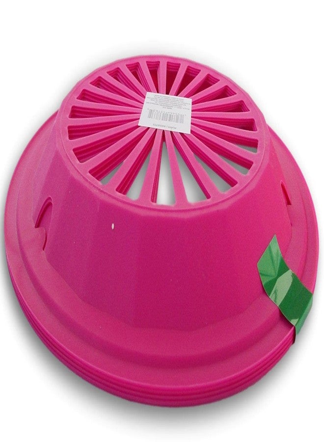 Cooking Concepts Sturdy Vented Paper Plate Holder - 4 Pack (Pink) - Image 4