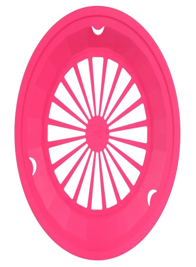 Cooking Concepts Sturdy Vented Paper Plate Holder - 4 Pack (Pink) - Image 1