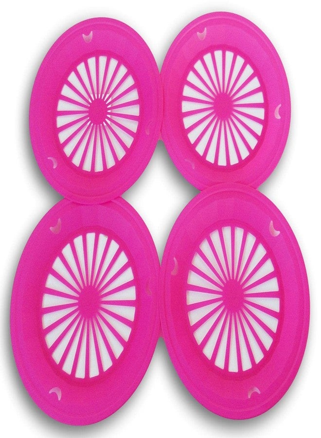 Cooking Concepts Sturdy Vented Paper Plate Holder - 4 Pack (Pink) - Image 2