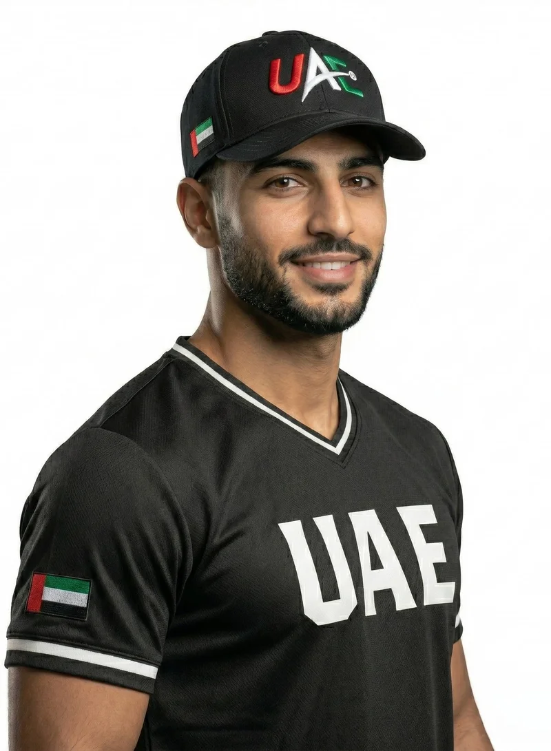 البيسبول يونايتد UAE Baseball National Team Men's Lifestyle V-Neck Jersey