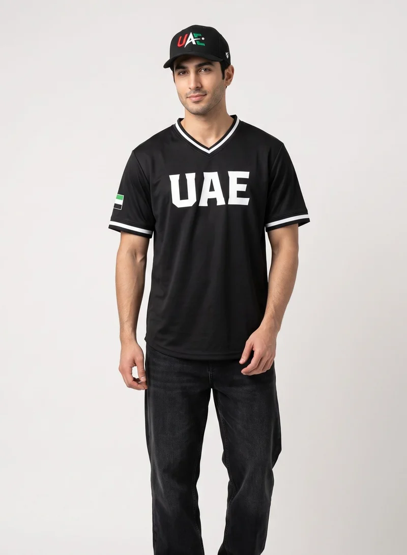 Baseball United UAE Baseball National Team Men's Lifestyle V-Neck Jersey