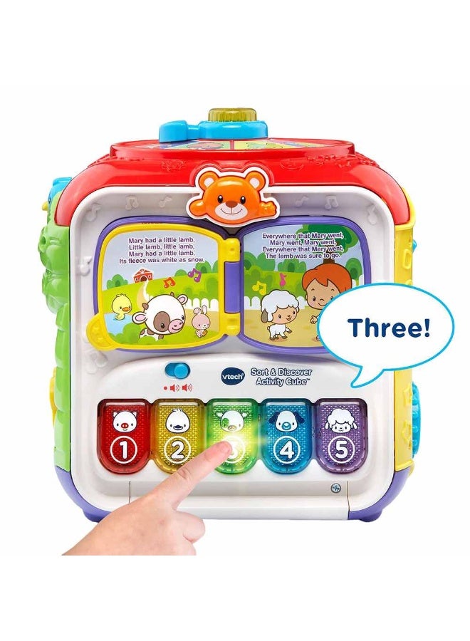 vtech VTech Sort & Discover Activity Cube Toy  - Image 2