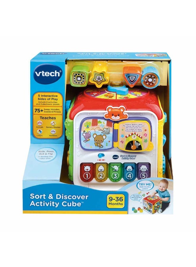vtech VTech Sort & Discover Activity Cube Toy  - Image 4