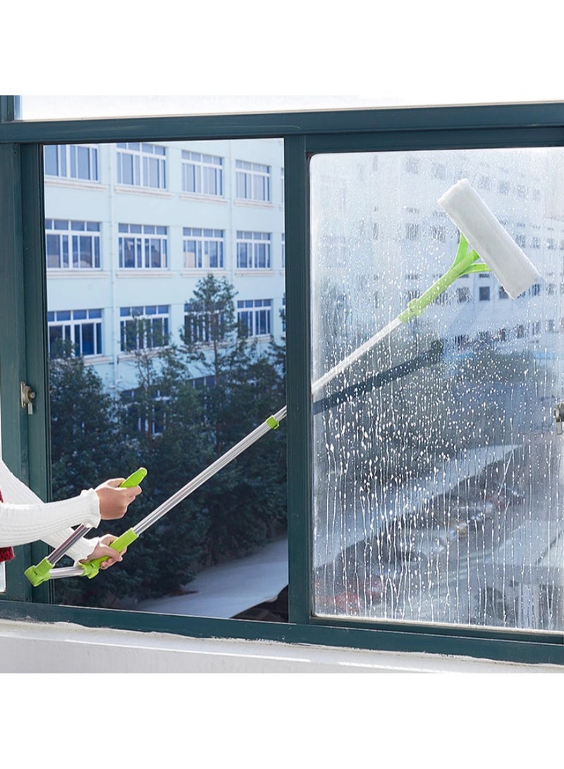 1pcs Telescopic High-rise Cleaning Glass Sponge Mop Multi Cleaner Brush Washing Windows Dust Brush Easy Clean the Windows Hobot - Image 1