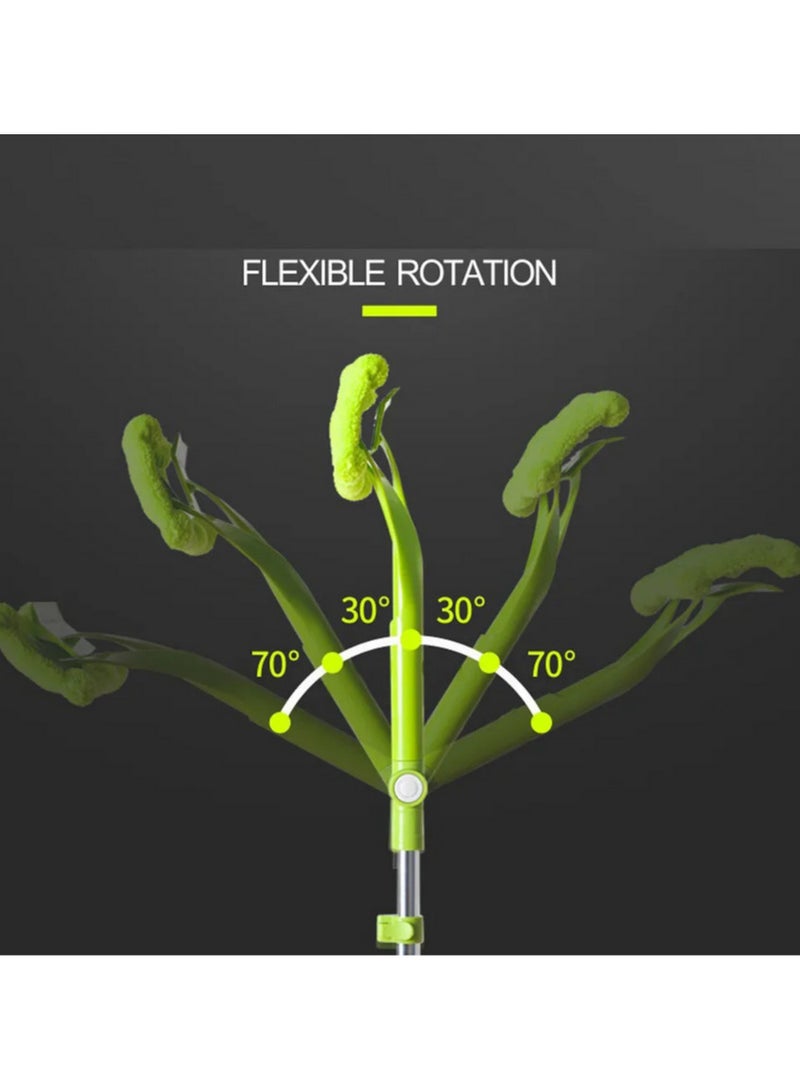 1pcs Telescopic High-rise Cleaning Glass Sponge Mop Multi Cleaner Brush Washing Windows Dust Brush Easy Clean the Windows Hobot - Image 3