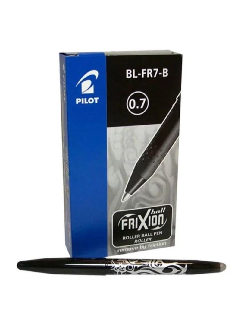 بايلوت أقلام قابلة للمسح من فريكسيون  عبوة 12 قطعة لون اسود