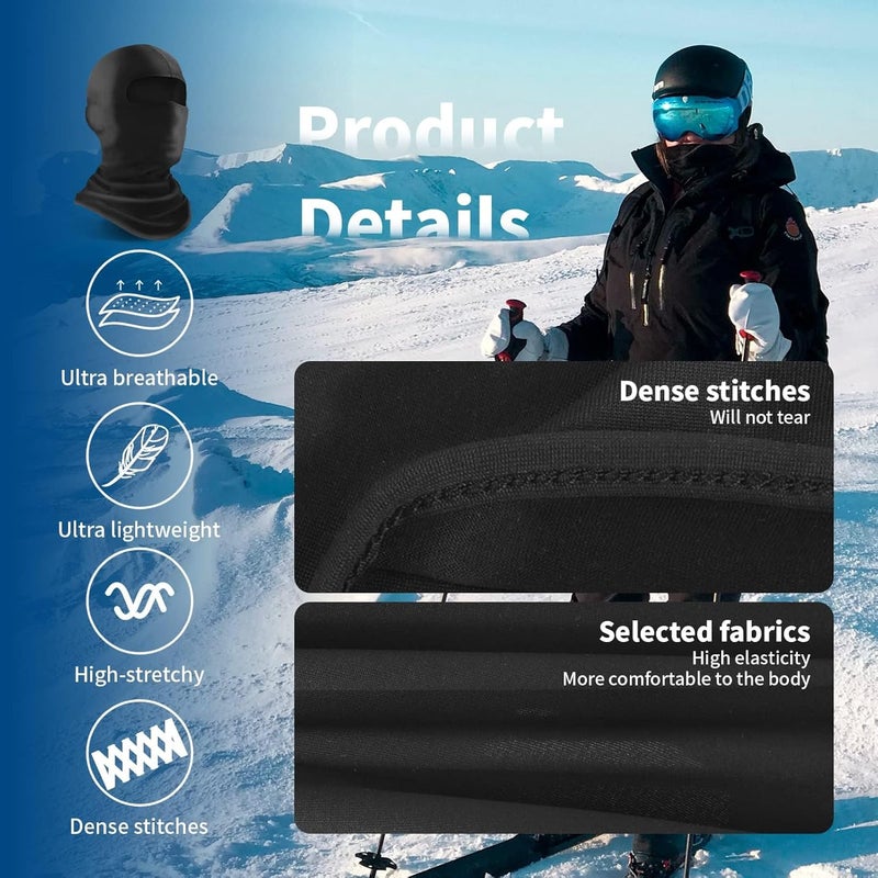 KASTWAVE Balaclava Face Mask - Summer Cooling Neck Gaiter, UPF 50+ Windproof and Dustproof Face Mask for Men and Women - Image 4