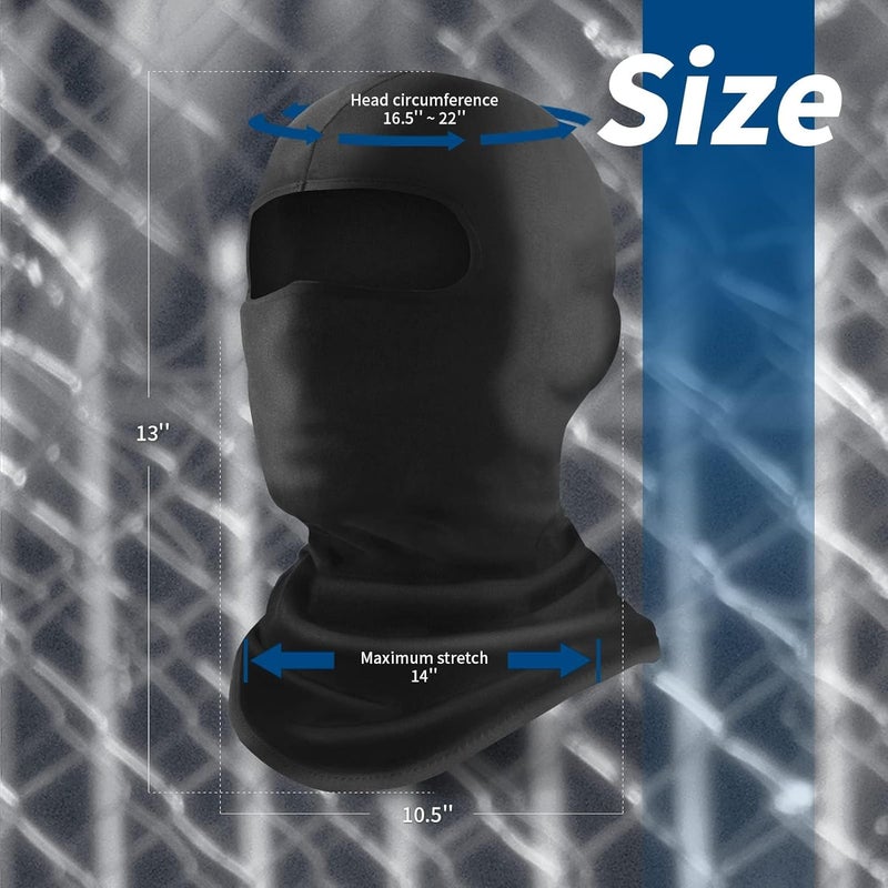 KASTWAVE Balaclava Face Mask - Summer Cooling Neck Gaiter, UPF 50+ Windproof and Dustproof Face Mask for Men and Women - Image 5
